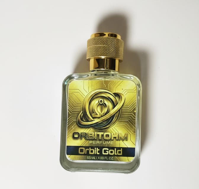 ORBITOHM Orbit Gold Luxury Perfume (50ml) | Unisex Premium Fragrance with Extra Freshness | Presented in a Signature Royal Wooden Gift Box