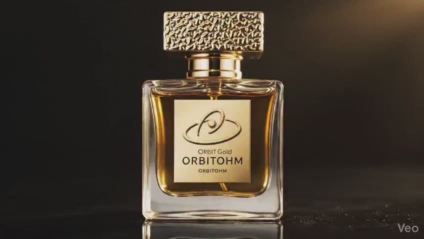 ORBITOHM Orbit Gold Luxury Perfume (50ml) | Unisex Premium Fragrance with Extra Freshness | Presented in a Signature Royal Wooden Gift Box