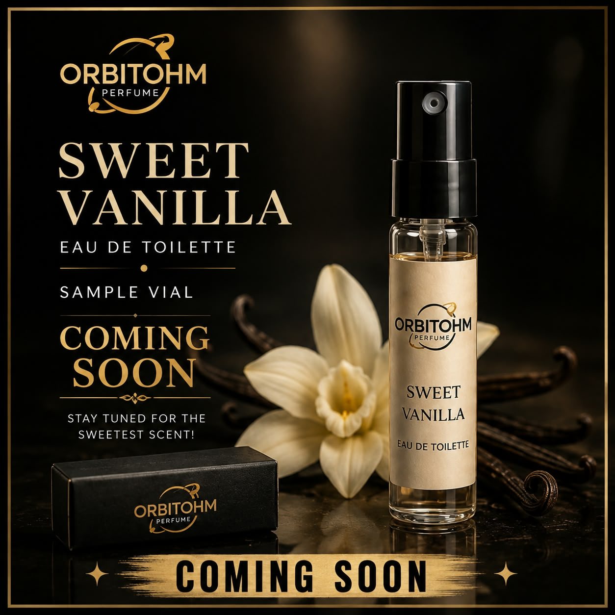 Sweet Vanilla EDT — Sample Vial